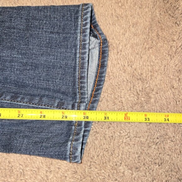 Lee Extreme Motion Jeans Men's 42x30 Denim Blue Regular Fit Straight Leg - Picture 9 of 9